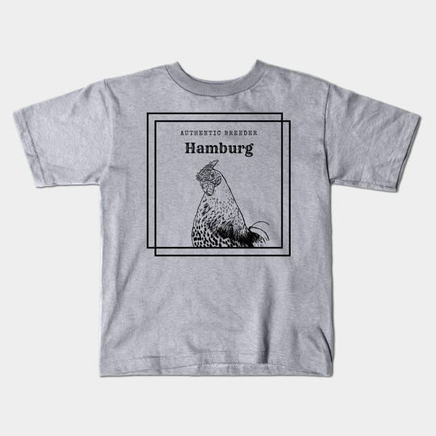 Genuine Breeder Hamburg version 2 Kids T-Shirt by TrapperWeasel